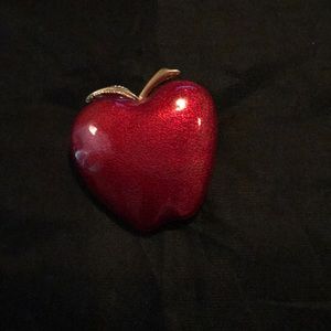 Vintage enamel brooch